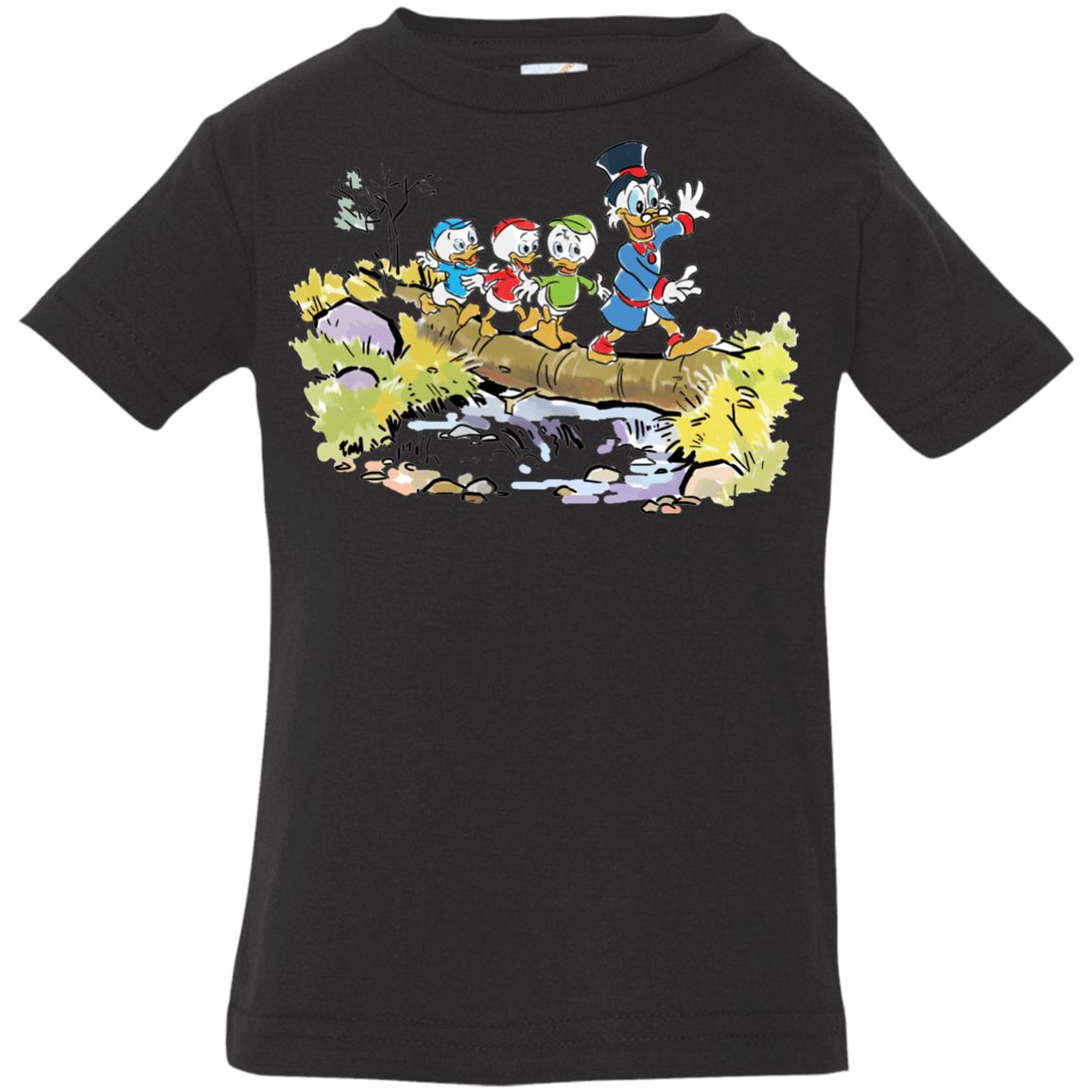 T-Shirts Black / 6 Months Duck Tails Infant Premium T-Shirt