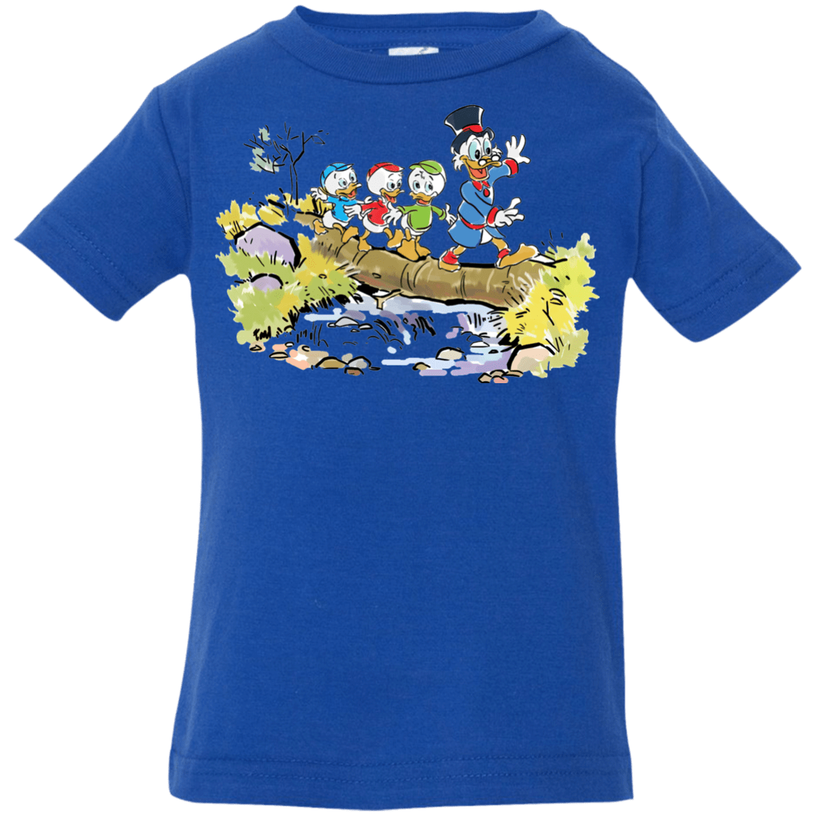 T-Shirts Royal / 6 Months Duck Tails Infant Premium T-Shirt