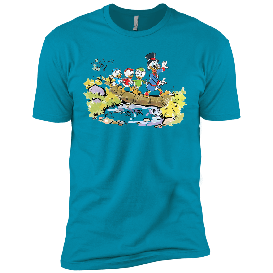 T-Shirts Turquoise / X-Small Duck Tails Men's Premium T-Shirt