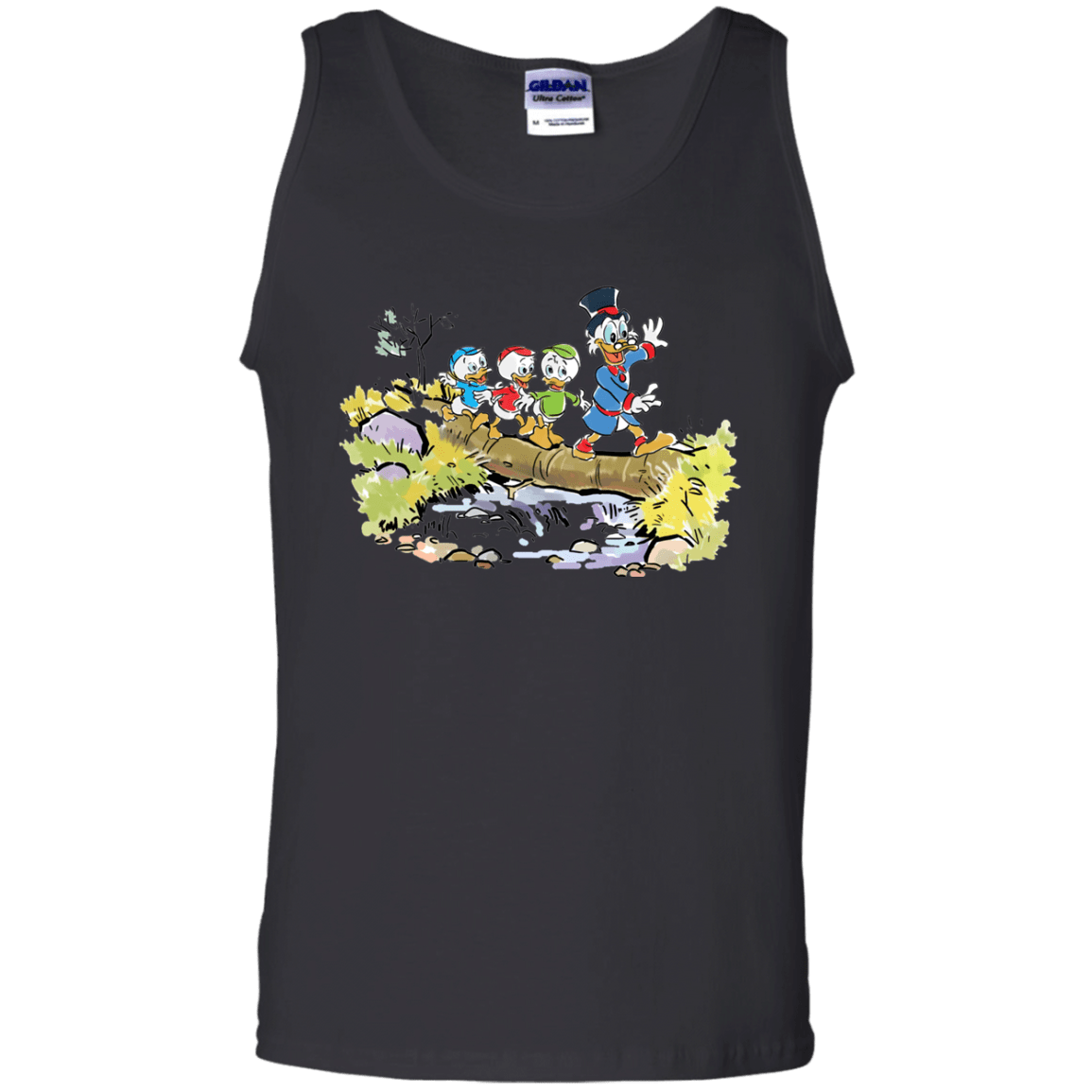 T-Shirts Black / S Duck Tails Men's Tank Top