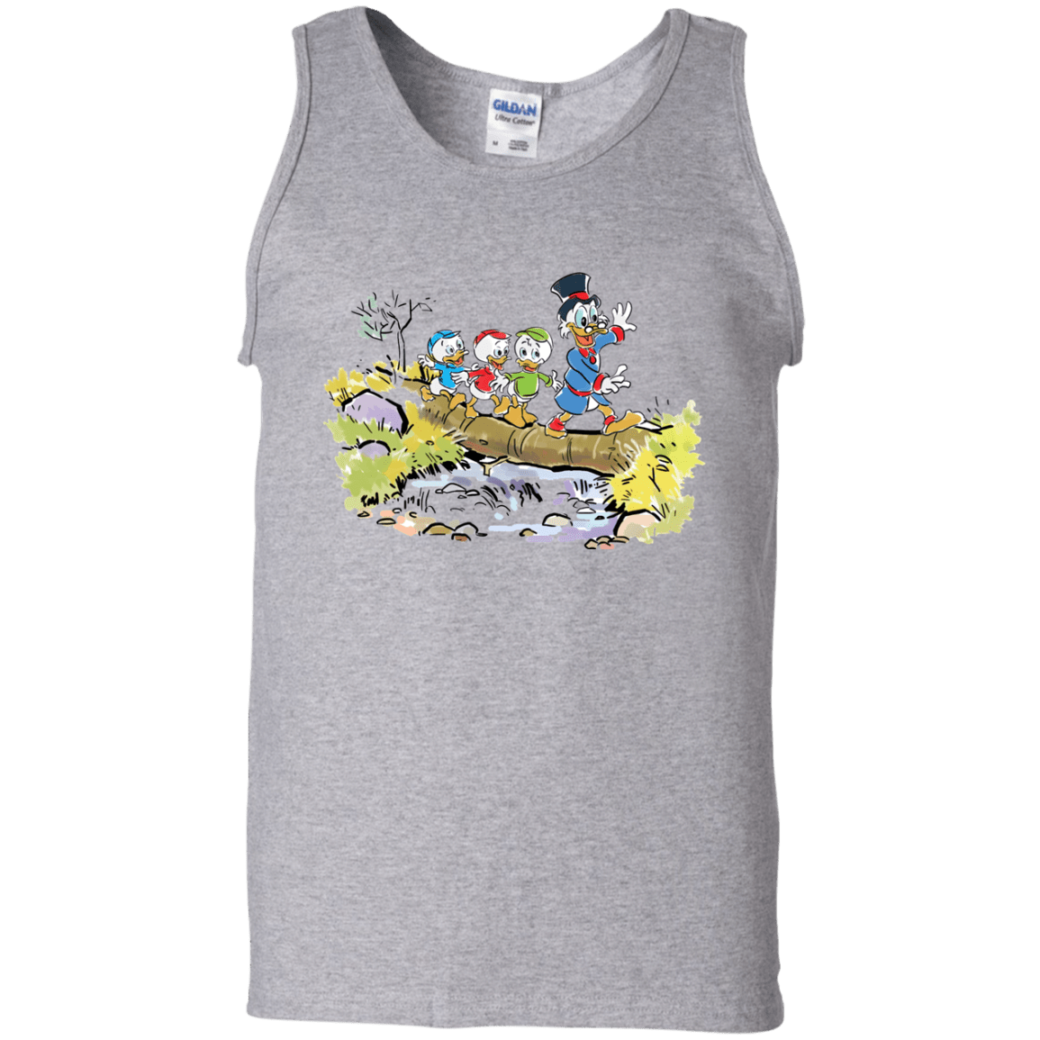 T-Shirts Sport Grey / S Duck Tails Men's Tank Top