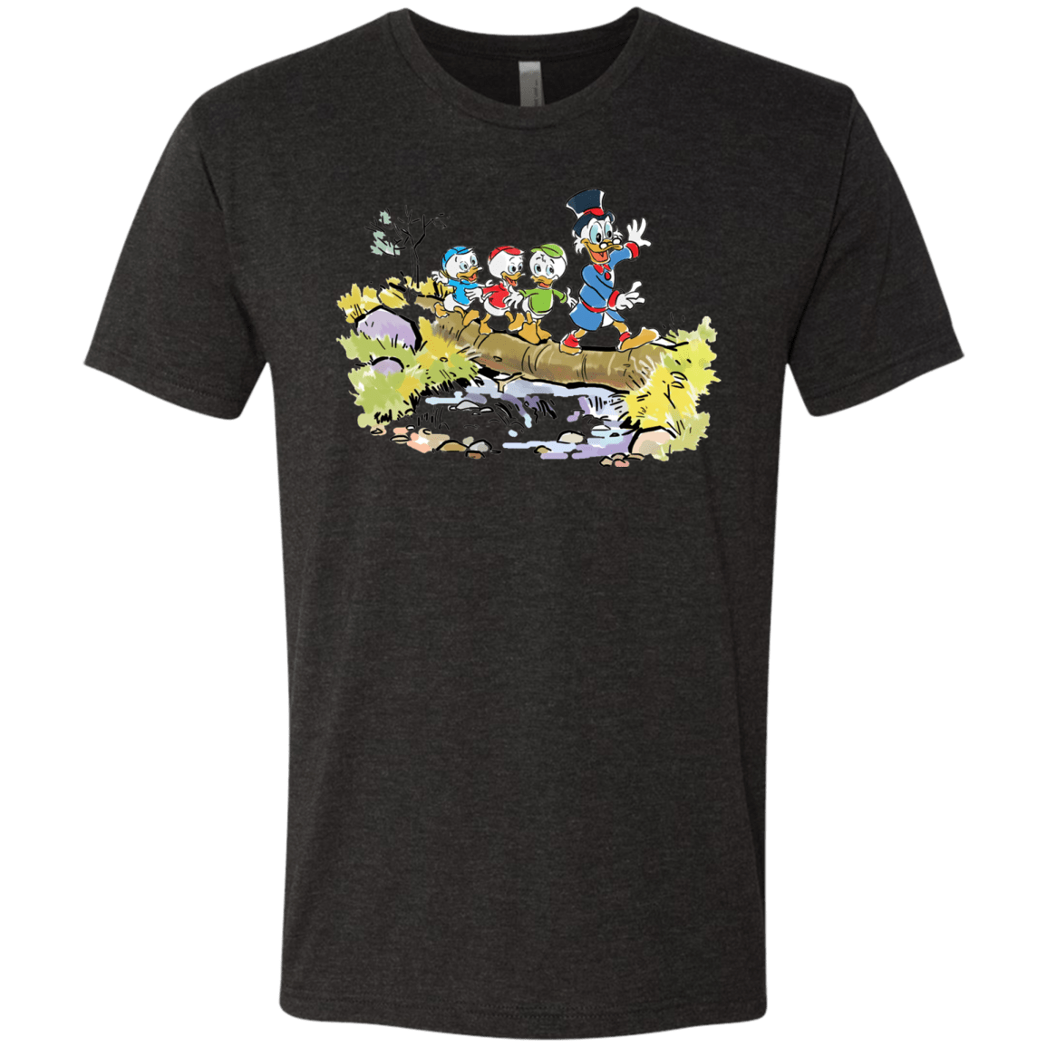 T-Shirts Vintage Black / S Duck Tails Men's Triblend T-Shirt