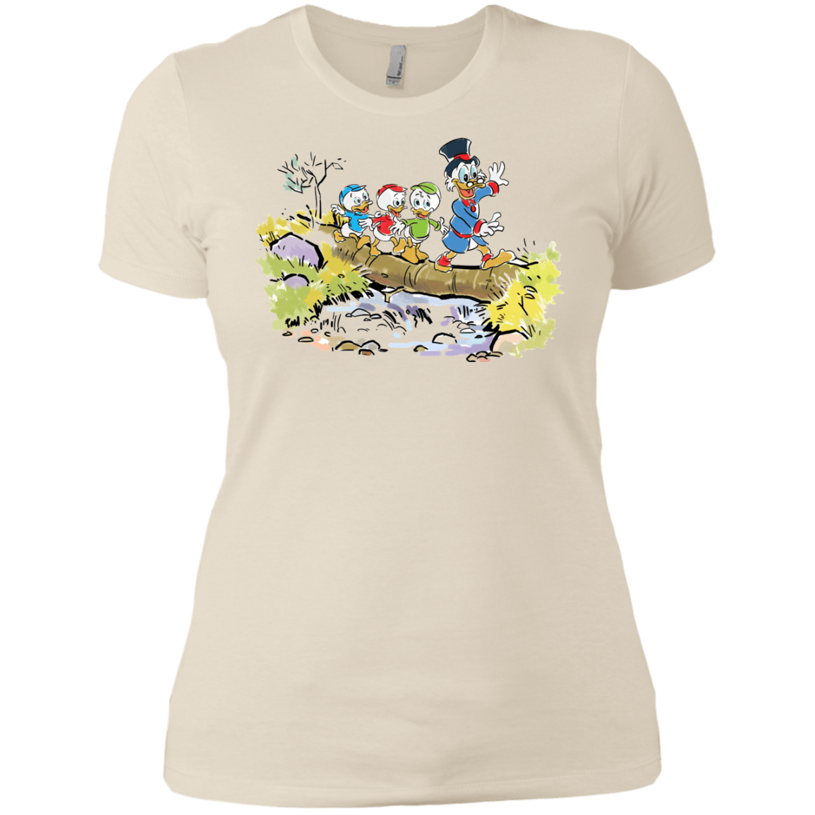 T-Shirts Ivory/ / X-Small Duck Tails Women's Premium T-Shirt
