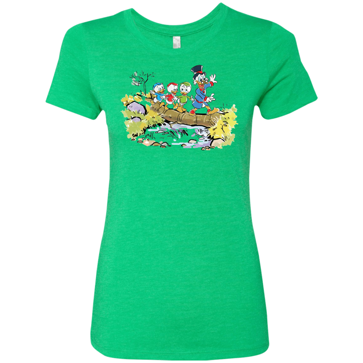 T-Shirts Envy / S Duck Tails Women's Triblend T-Shirt