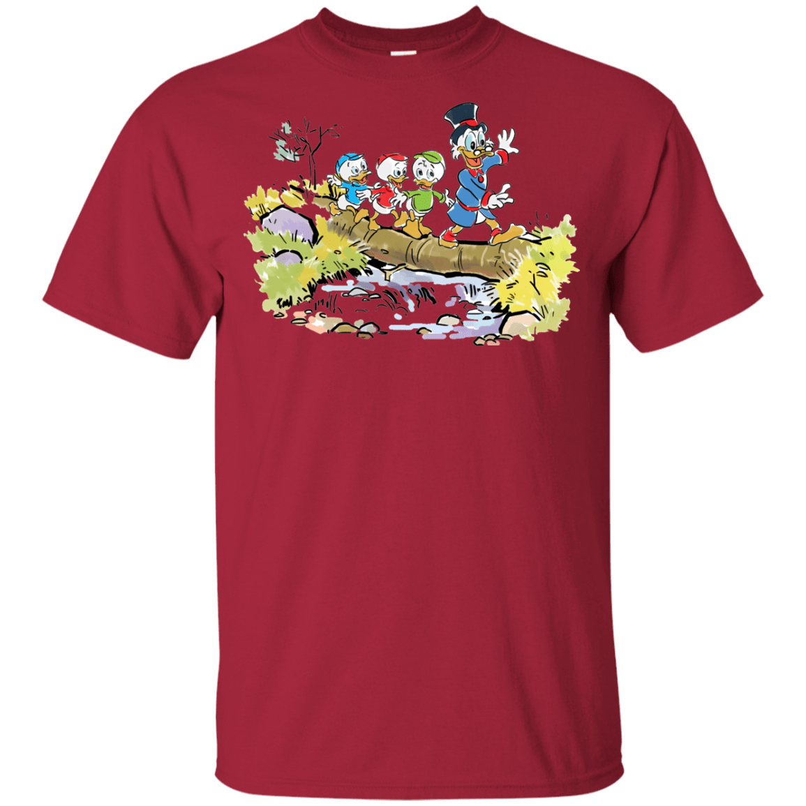 T-Shirts Cardinal / YXS Duck Tails Youth T-Shirt