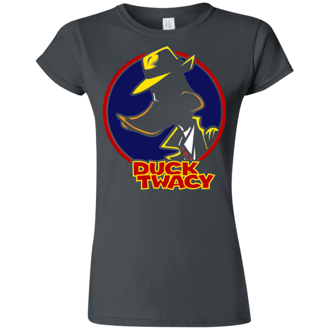 T-Shirts Charcoal / S Duck Twacy Junior Slimmer-Fit T-Shirt