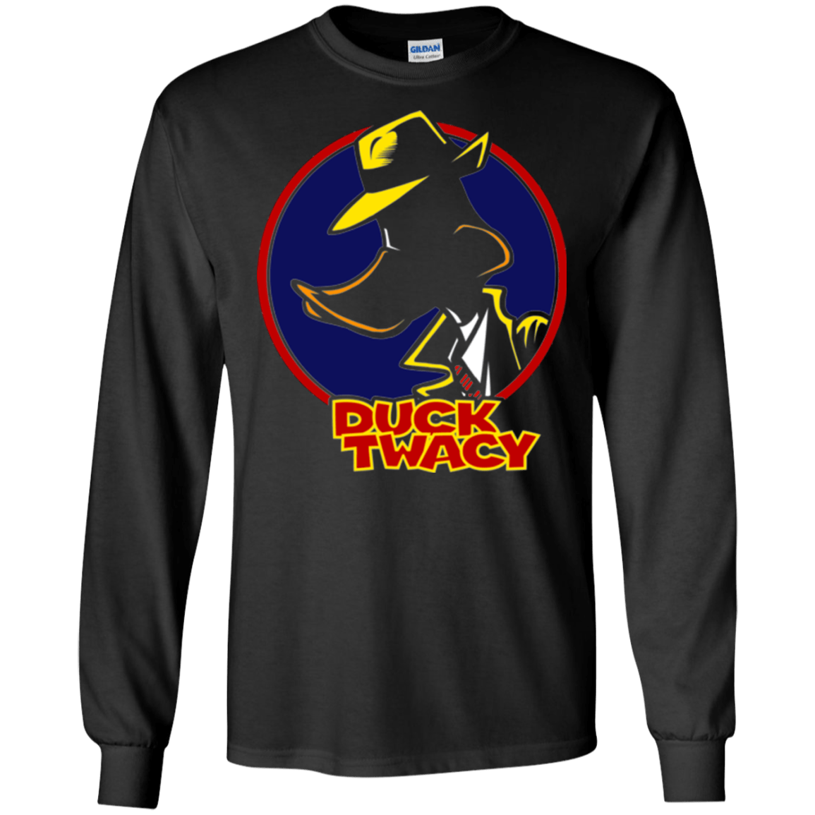 T-Shirts Black / S Duck Twacy Men's Long Sleeve T-Shirt