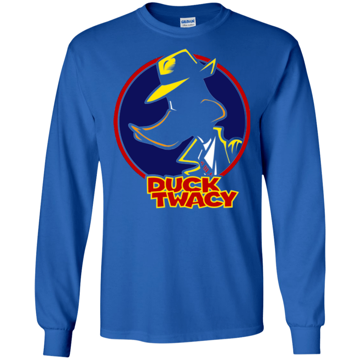 T-Shirts Royal / S Duck Twacy Men's Long Sleeve T-Shirt