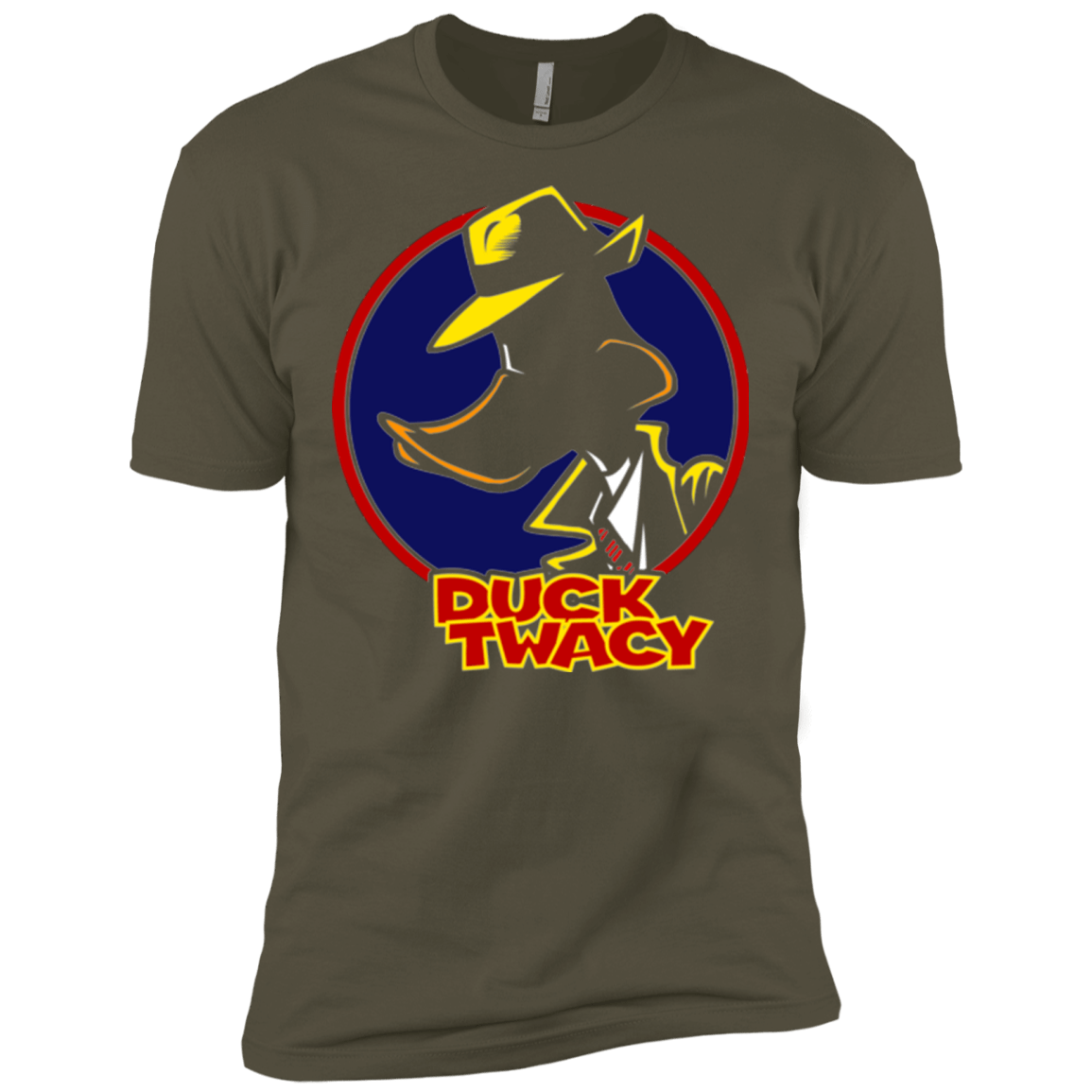 T-Shirts Military Green / X-Small Duck Twacy Men's Premium T-Shirt