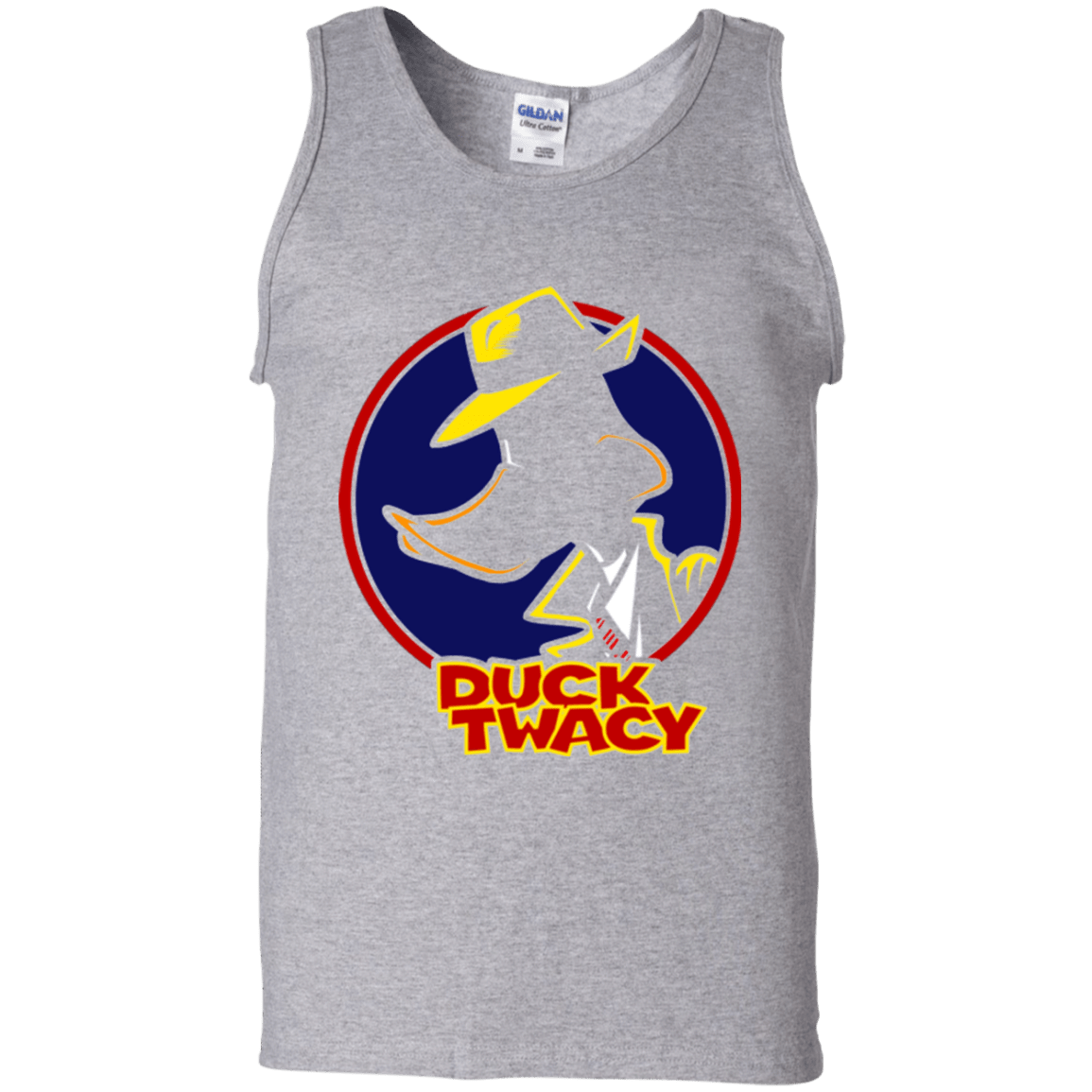 T-Shirts Sport Grey / S Duck Twacy Men's Tank Top