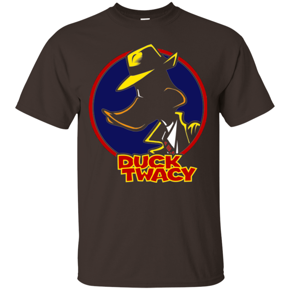 T-Shirts Dark Chocolate / S Duck Twacy T-Shirt