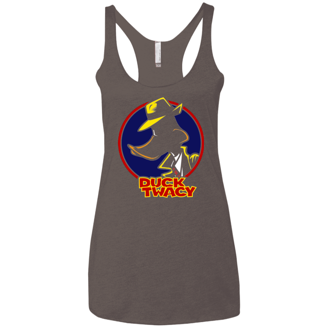 T-Shirts Macchiato / X-Small Duck Twacy Women's Triblend Racerback Tank