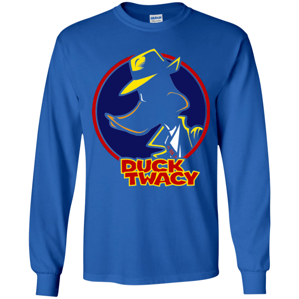 T-Shirts Royal / YS Duck Twacy Youth Long Sleeve T-Shirt