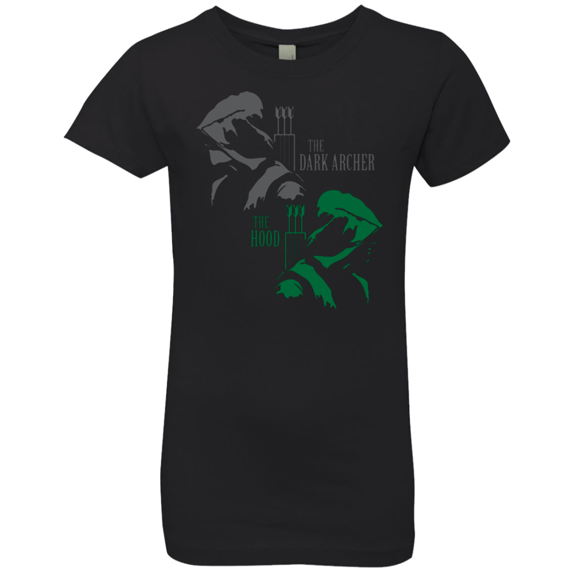 T-Shirts Black / YXS Duel Identity Girls Premium T-Shirt