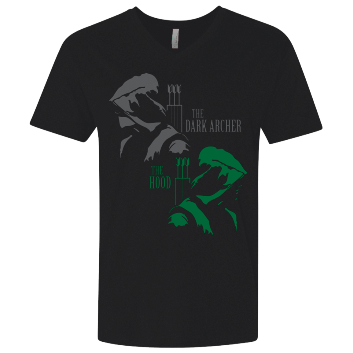 T-Shirts Black / X-Small Duel Identity Men's Premium V-Neck