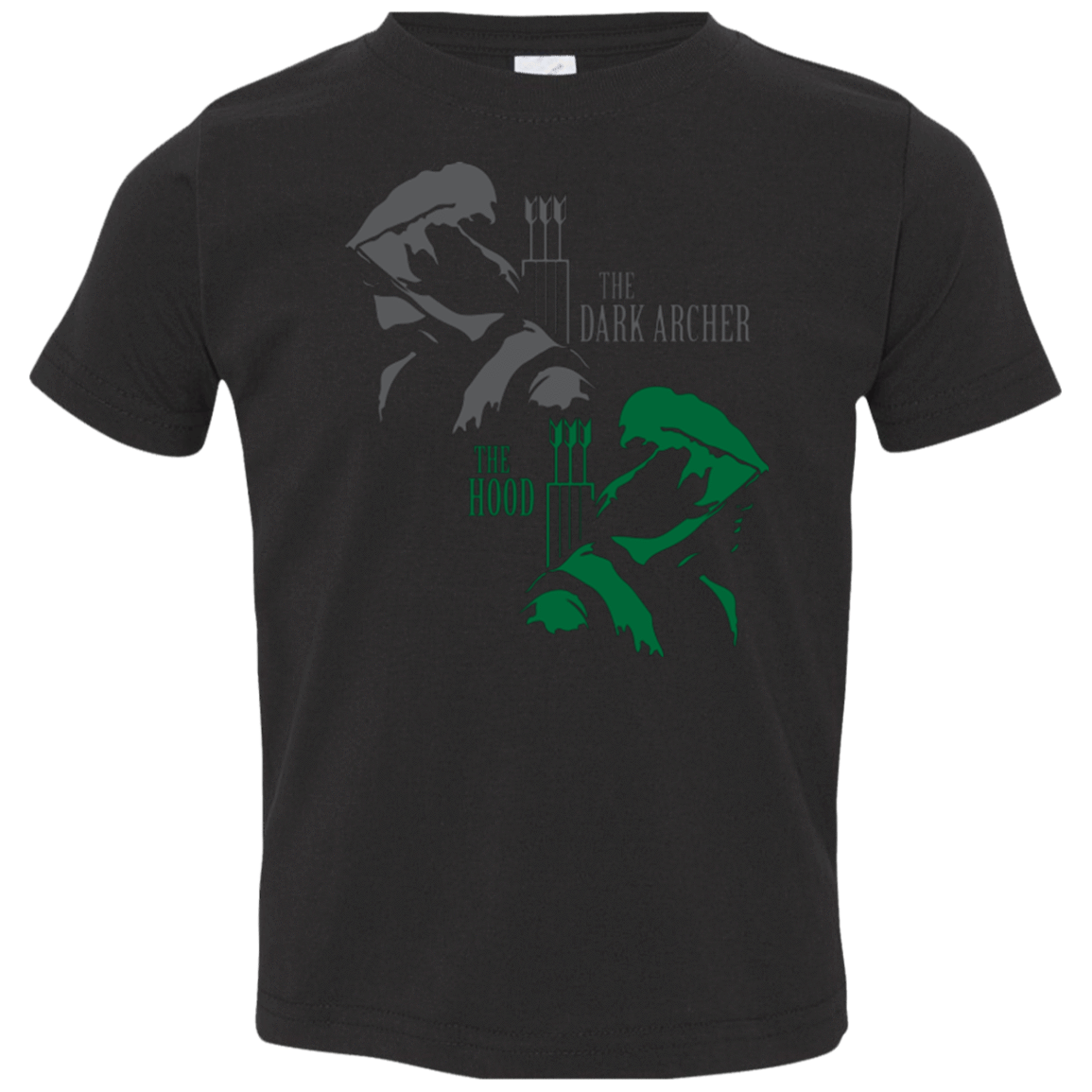 T-Shirts Black / 2T Duel Identity Toddler Premium T-Shirt