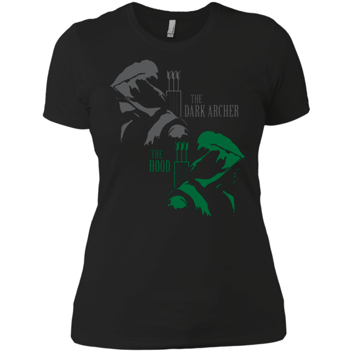 T-Shirts Black / X-Small Duel Identity Women's Premium T-Shirt