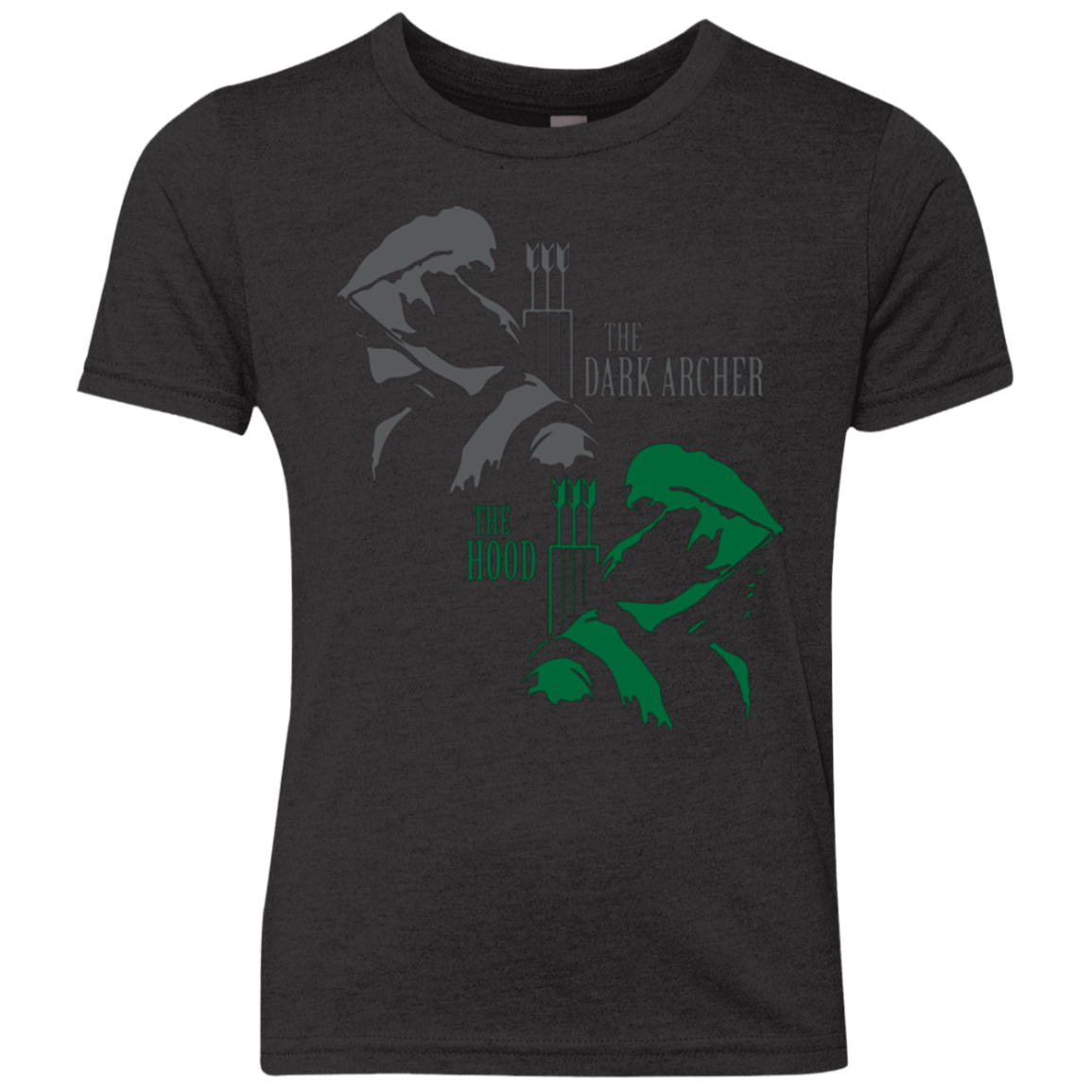 T-Shirts Vintage Black / YXS Duel Identity Youth Triblend T-Shirt