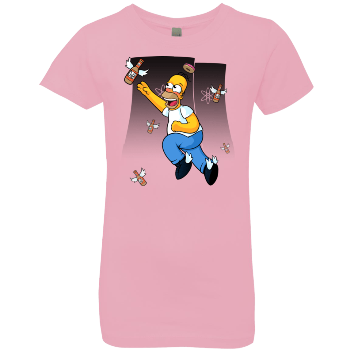 T-Shirts Light Pink / YXS Duff Gives Wings Girls Premium T-Shirt