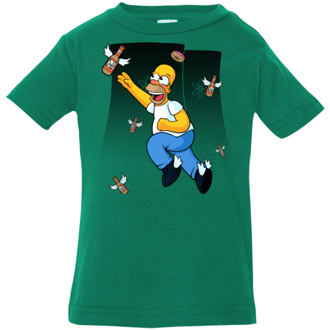 T-Shirts Kelly / 6 Months Duff Gives Wings Infant Premium T-Shirt