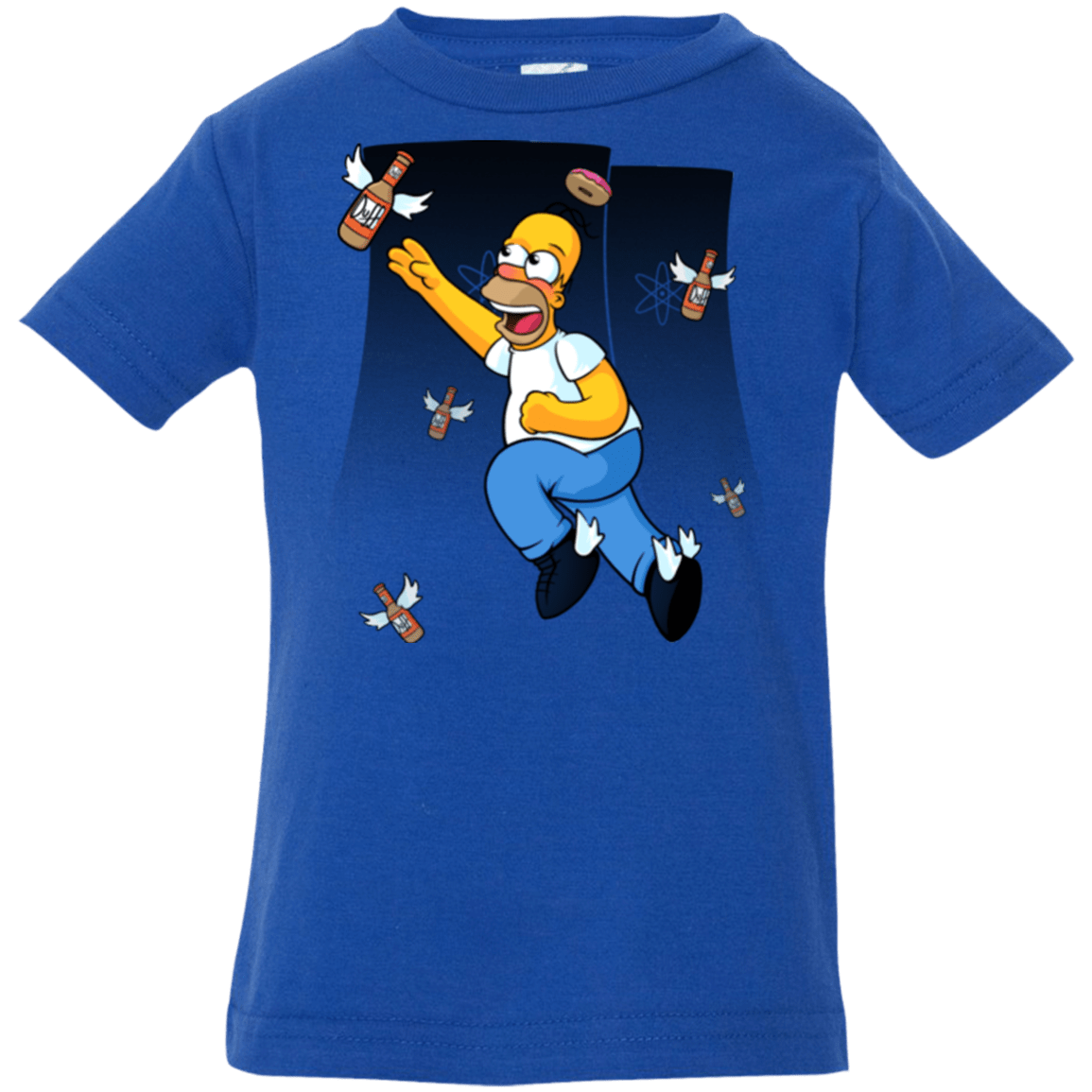 T-Shirts Royal / 6 Months Duff Gives Wings Infant Premium T-Shirt