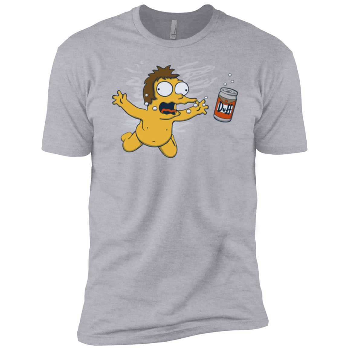 T-Shirts Heather Grey / YXS Duffmind Boys Premium T-Shirt