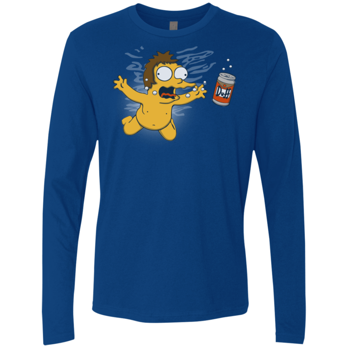 T-Shirts Royal / Small Duffmind Men's Premium Long Sleeve