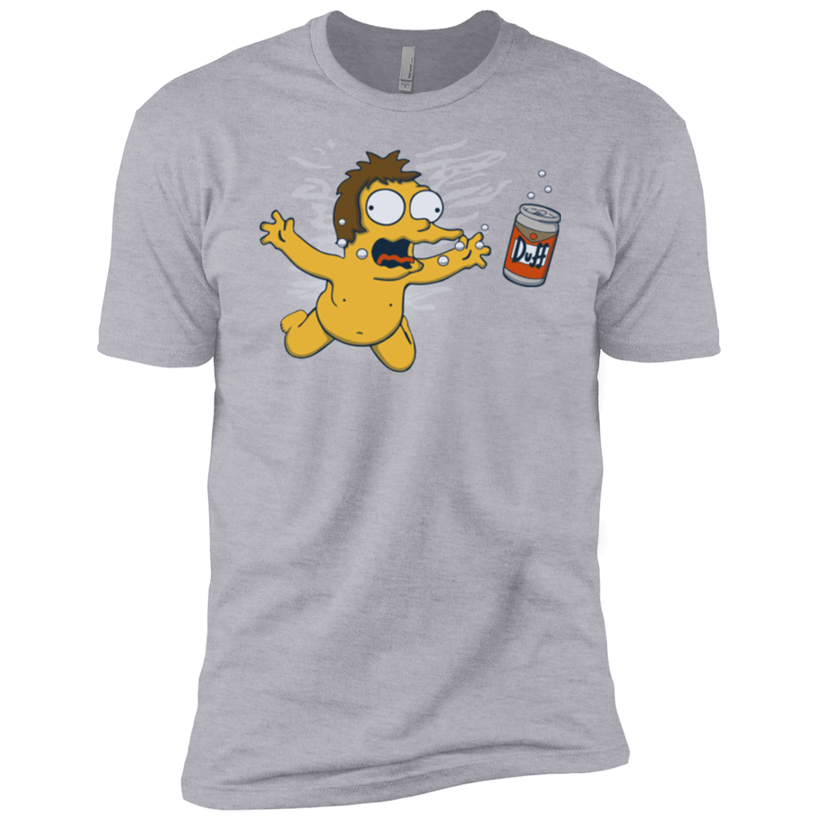 T-Shirts Heather Grey / X-Small Duffmind Men's Premium T-Shirt