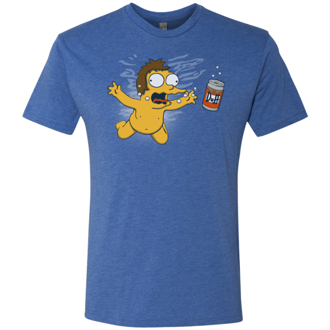 T-Shirts Vintage Royal / Small Duffmind Men's Triblend T-Shirt