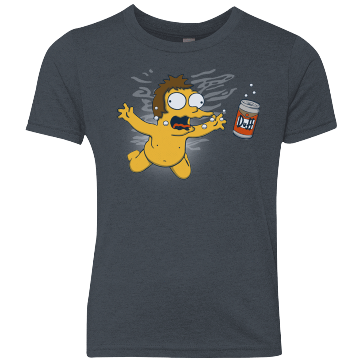 T-Shirts Vintage Navy / YXS Duffmind Youth Triblend T-Shirt