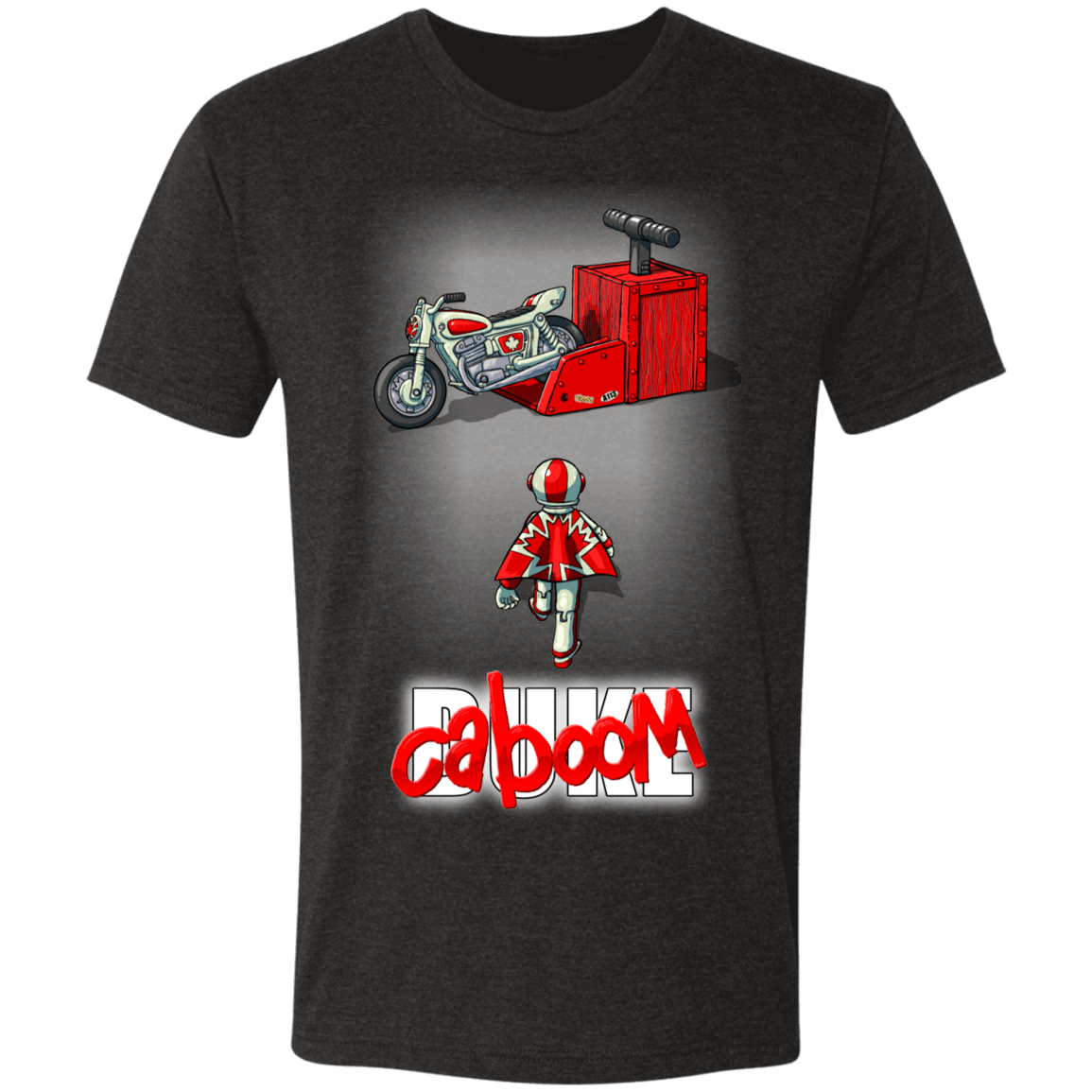 T-Shirts Vintage Black / S Duke Caboom Men's Triblend T-Shirt