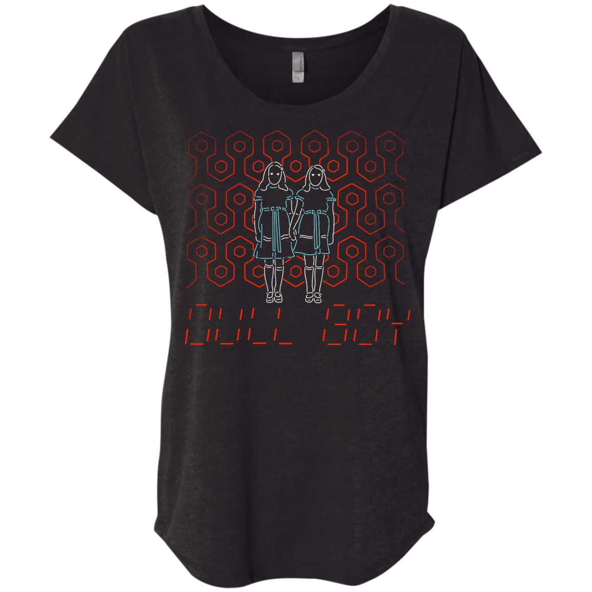 T-Shirts Vintage Black / X-Small Dull Boy Triblend Dolman Sleeve