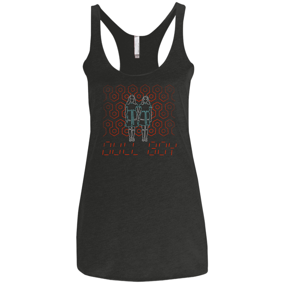 T-Shirts Vintage Black / X-Small Dull Boy Women's Triblend Racerback Tank