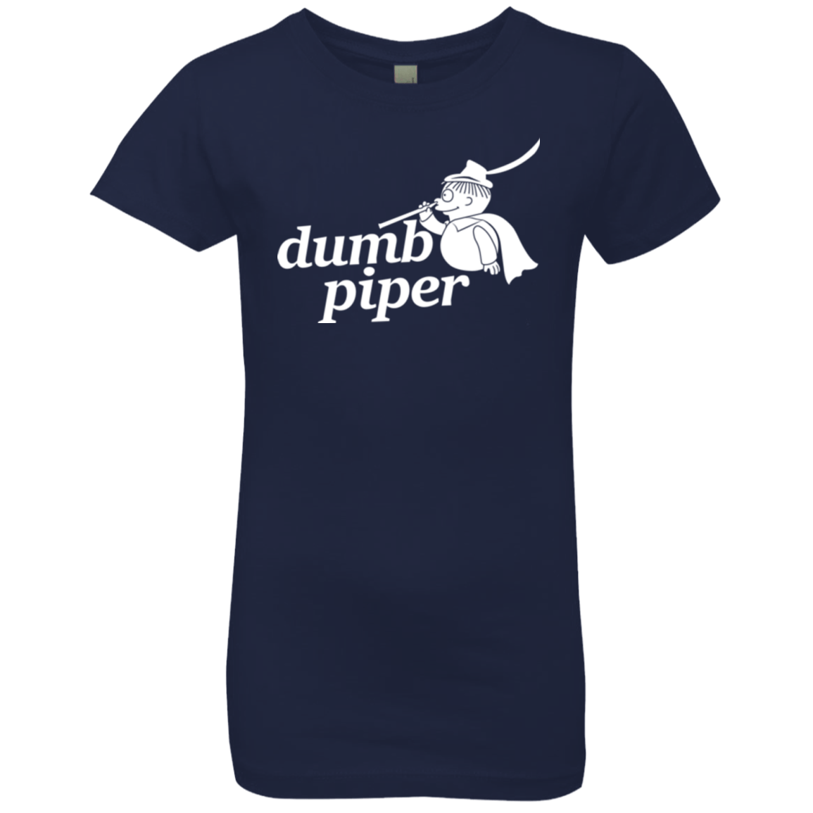 T-Shirts Midnight Navy / YXS Dumb Piper Girls Premium T-Shirt