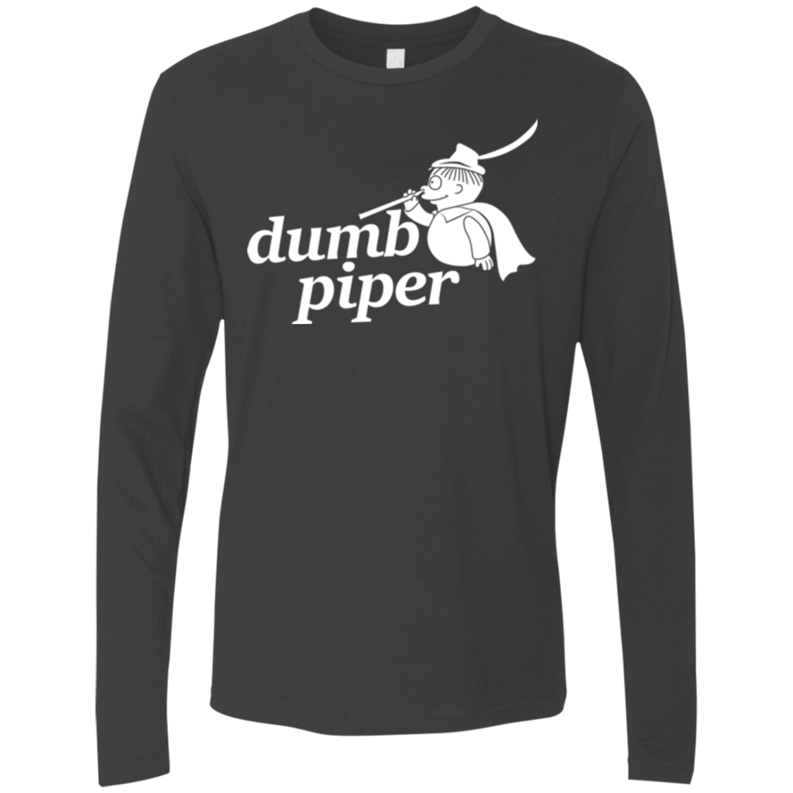 T-Shirts Heavy Metal / S Dumb Piper Men's Premium Long Sleeve