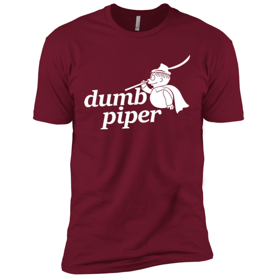 T-Shirts Cardinal / X-Small Dumb Piper Men's Premium T-Shirt