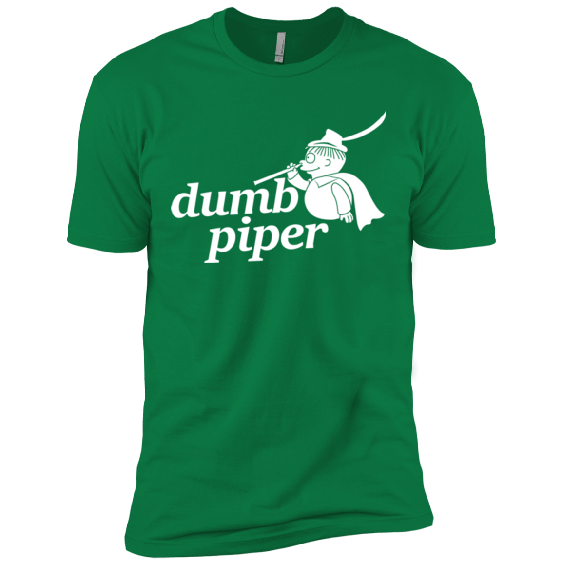 T-Shirts Kelly Green / X-Small Dumb Piper Men's Premium T-Shirt