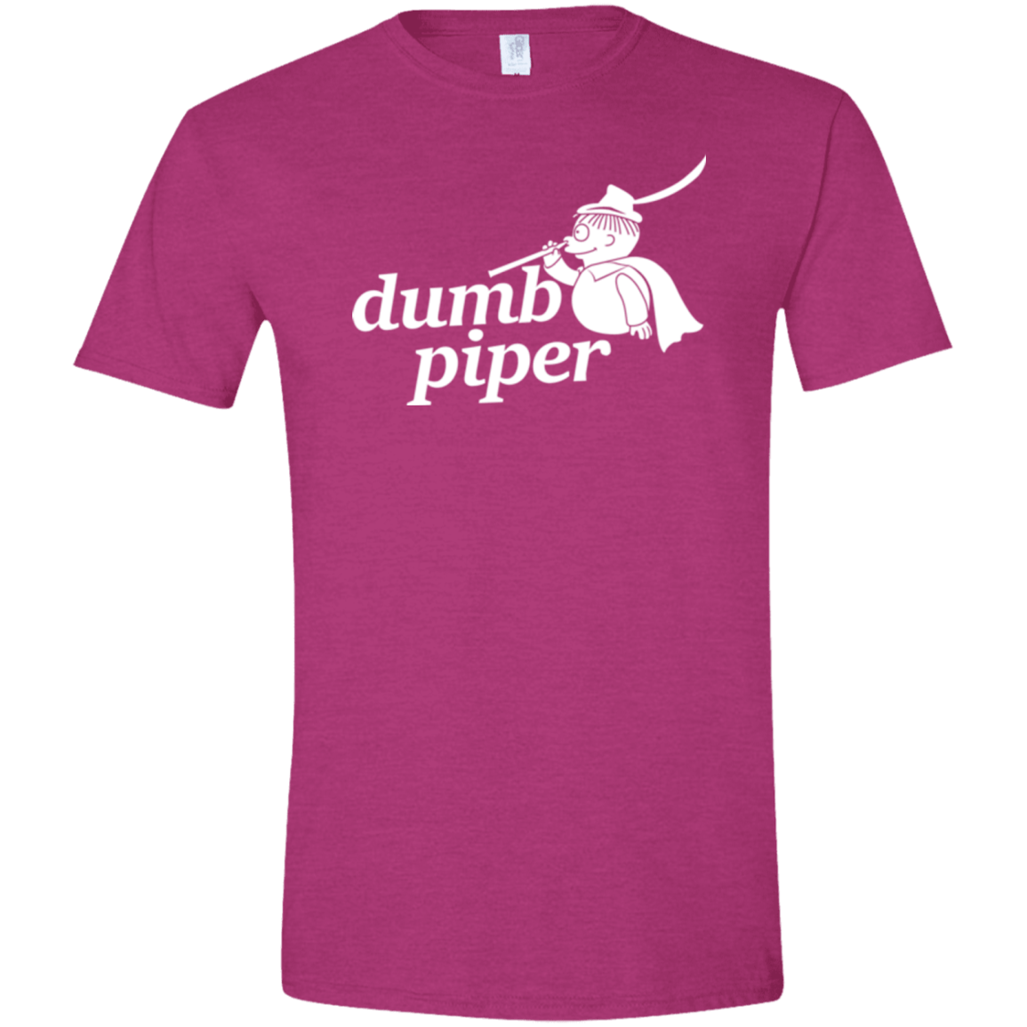 T-Shirts Antique Heliconia / S Dumb Piper Men's Semi-Fitted Softstyle