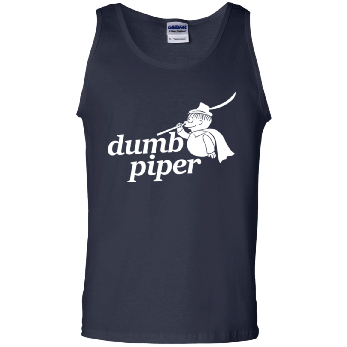 T-Shirts Navy / S Dumb Piper Men's Tank Top