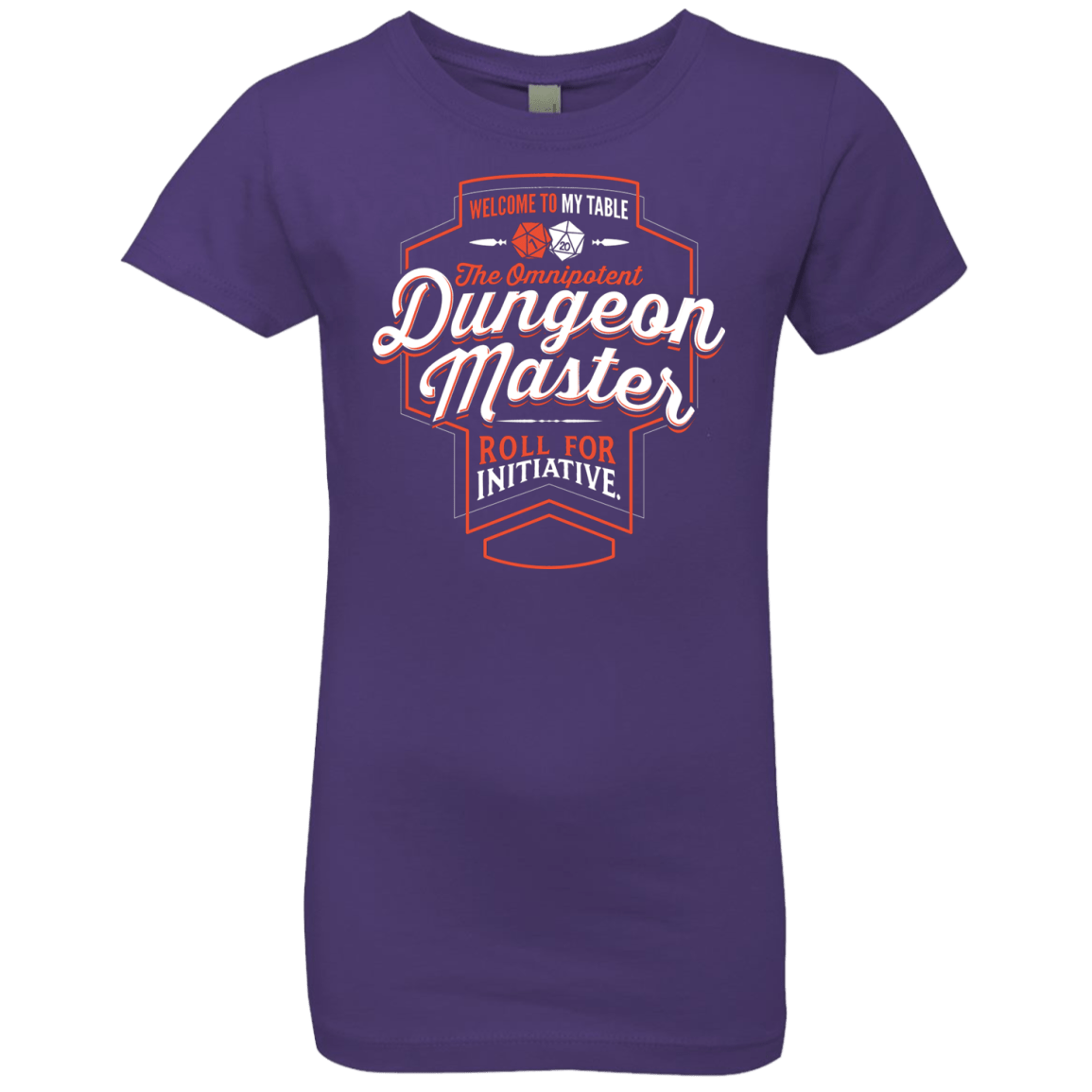 T-Shirts Purple Rush / YXS Dungeon Master Girls Premium T-Shirt