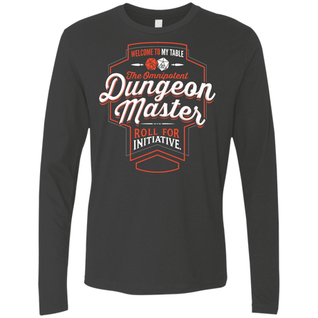 T-Shirts Heavy Metal / S Dungeon Master Men's Premium Long Sleeve