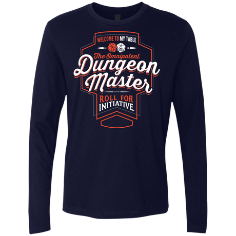 T-Shirts Midnight Navy / S Dungeon Master Men's Premium Long Sleeve