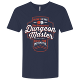 T-Shirts Midnight Navy / X-Small Dungeon Master Men's Premium V-Neck