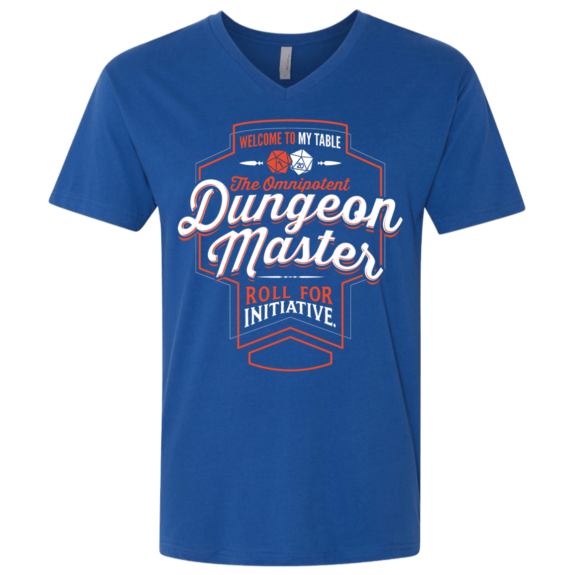 T-Shirts Royal / X-Small Dungeon Master Men's Premium V-Neck