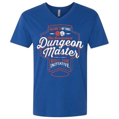 T-Shirts Royal / X-Small Dungeon Master Men's Premium V-Neck