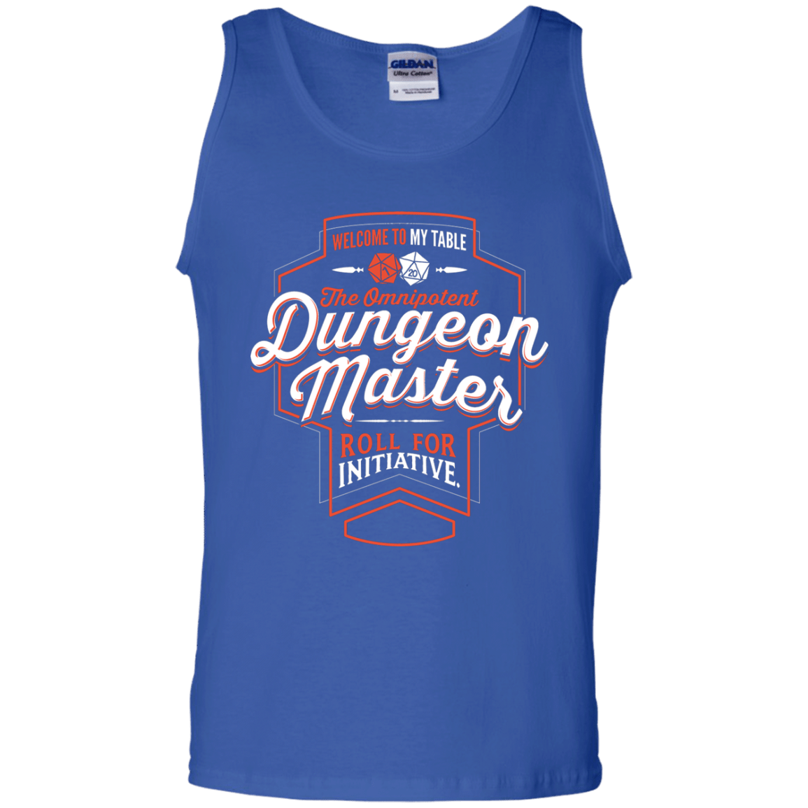 T-Shirts Royal / S Dungeon Master Men's Tank Top