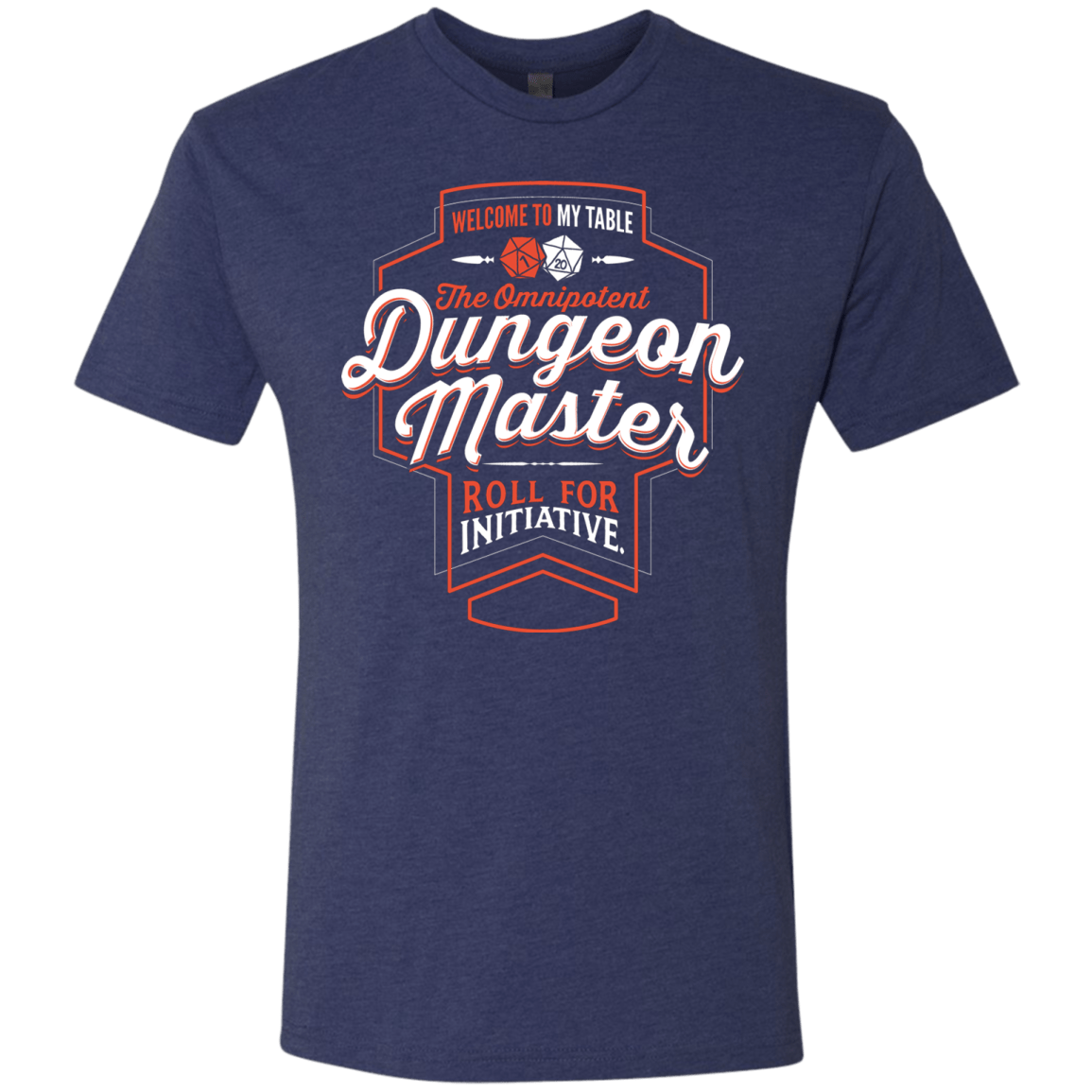 T-Shirts Vintage Navy / S Dungeon Master Men's Triblend T-Shirt