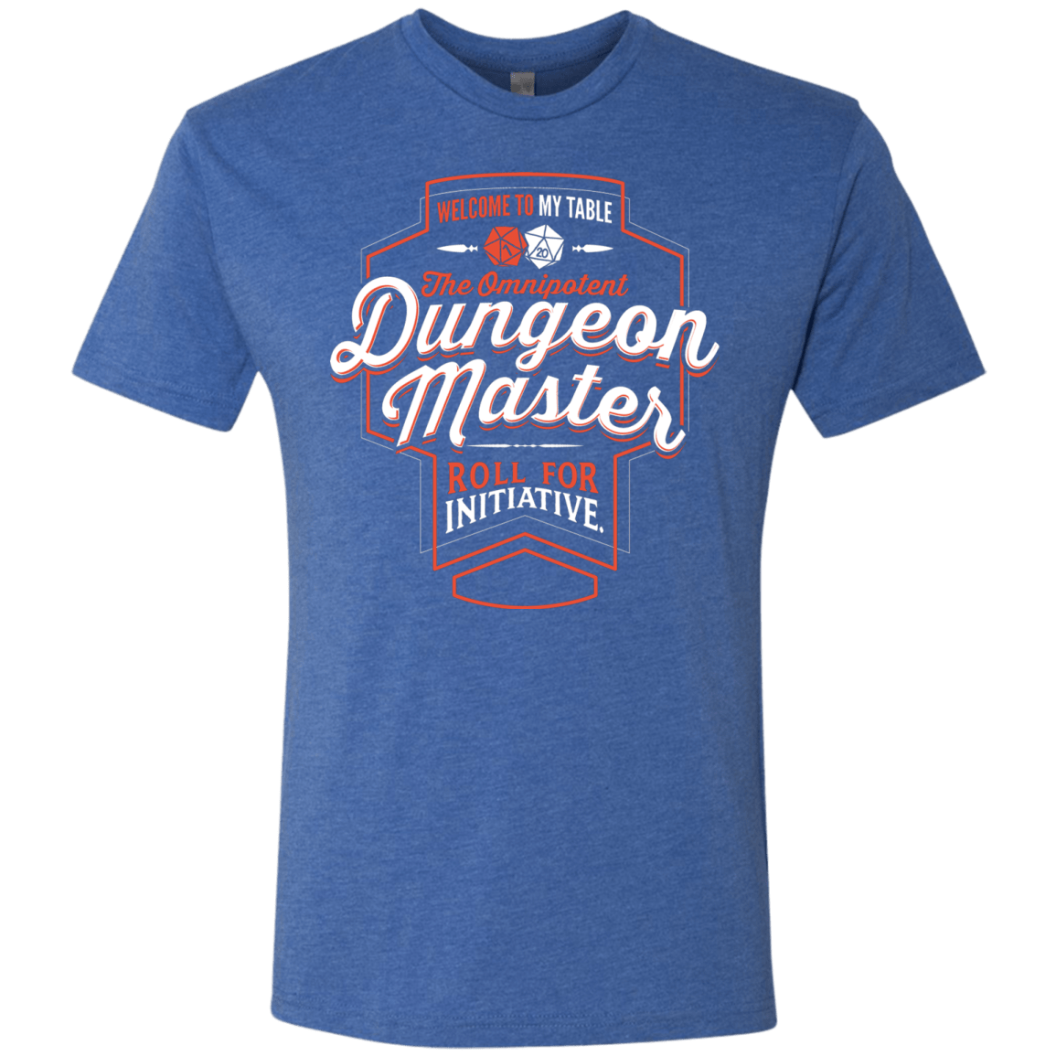 T-Shirts Vintage Royal / S Dungeon Master Men's Triblend T-Shirt