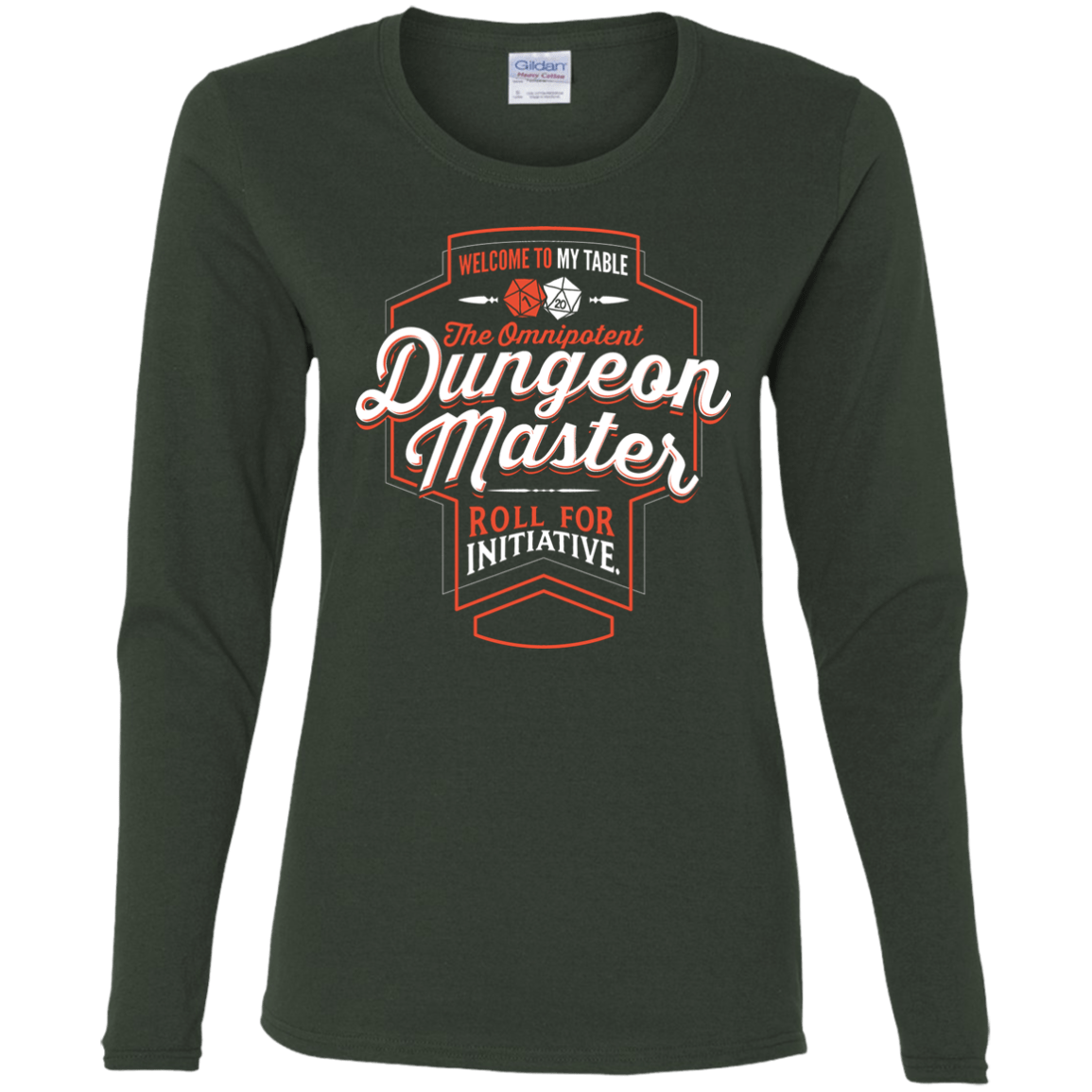 T-Shirts Forest / S Dungeon Master Women's Long Sleeve T-Shirt