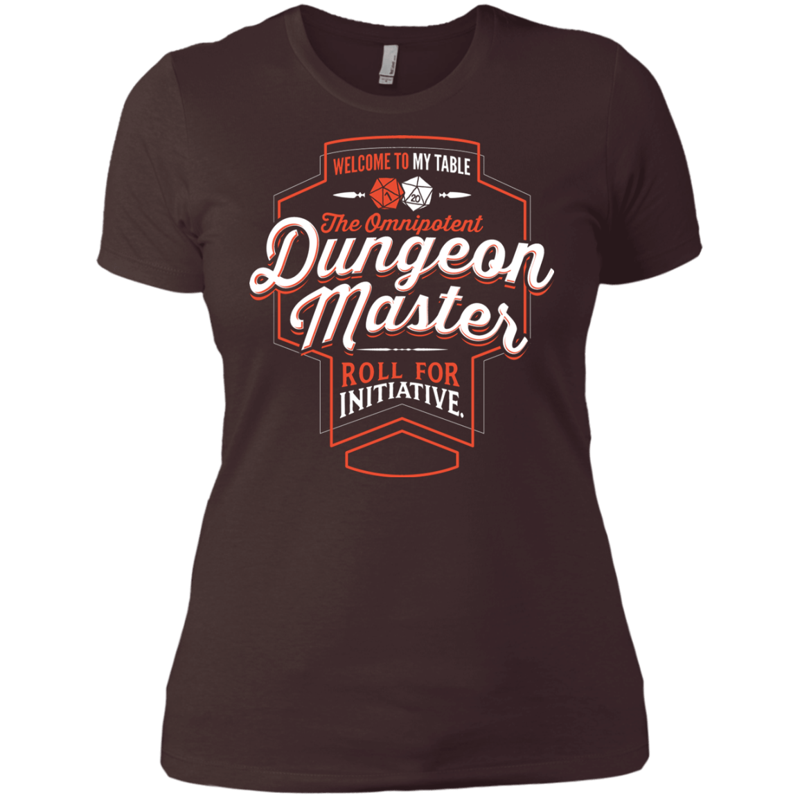 T-Shirts Dark Chocolate / X-Small Dungeon Master Women's Premium T-Shirt